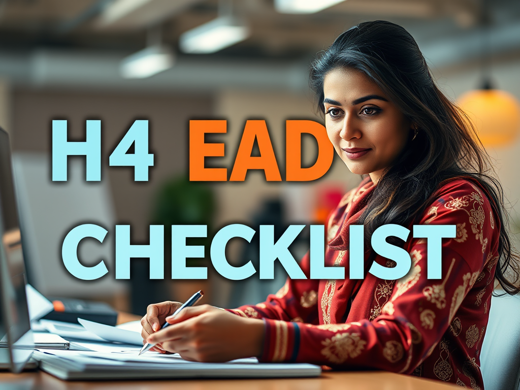 H4 EAD Application Process: Your Complete Checklist - Immigration Analytics